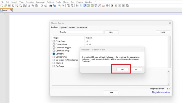 compare two files in notepad++_3