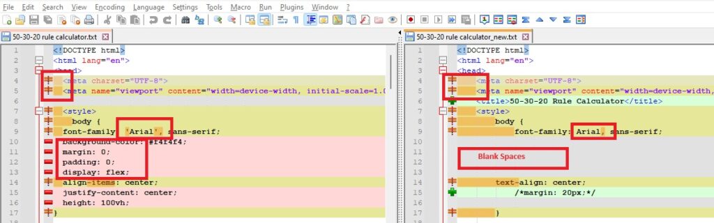 compare two files in notepad++_6