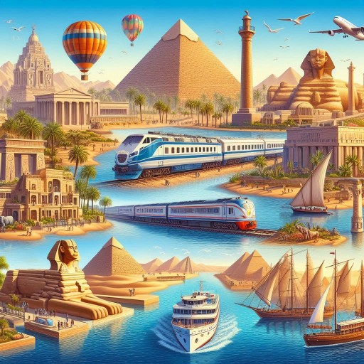 Egypt is a land of tourism